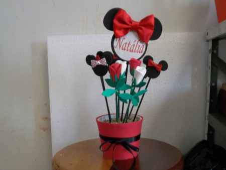 Enfeite de mesa Minie