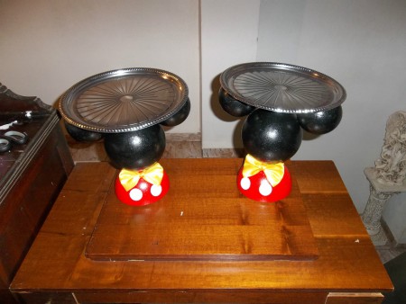 Bandeja de doces do Mickey